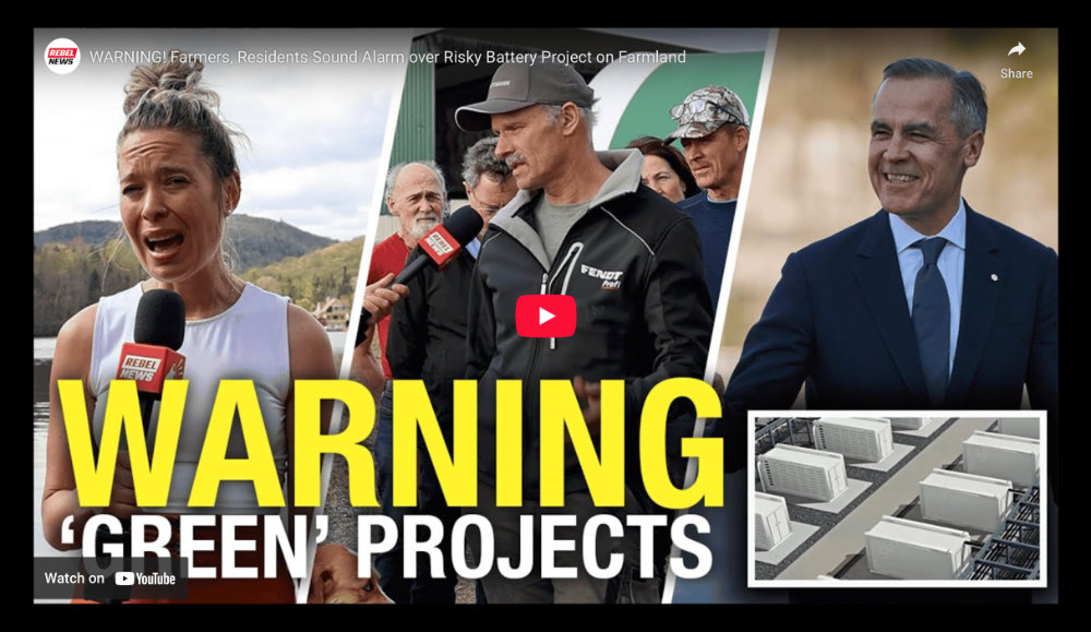 Rebel News Warming "Green" Projects